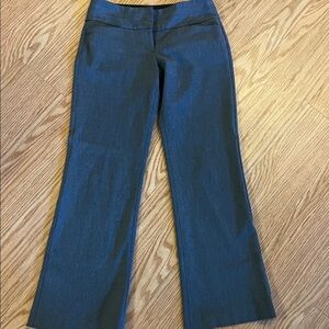 Express Gray Women's Flare Pants Boot Cut Work Office